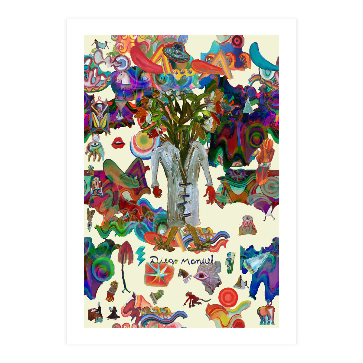 Graffitis 2021 Tapiz 47 B (Print Only)