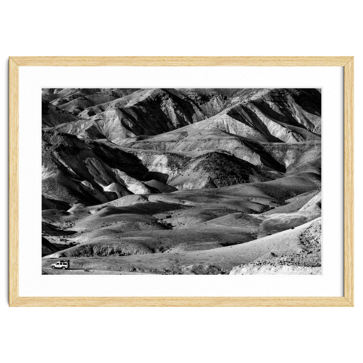 Driving across the Judean Desert