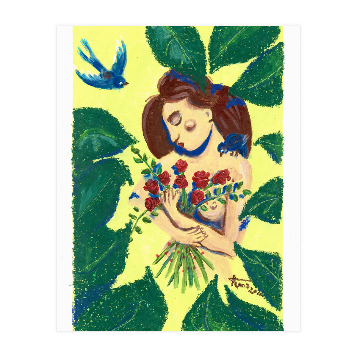 Rose Lady  (Print Only)