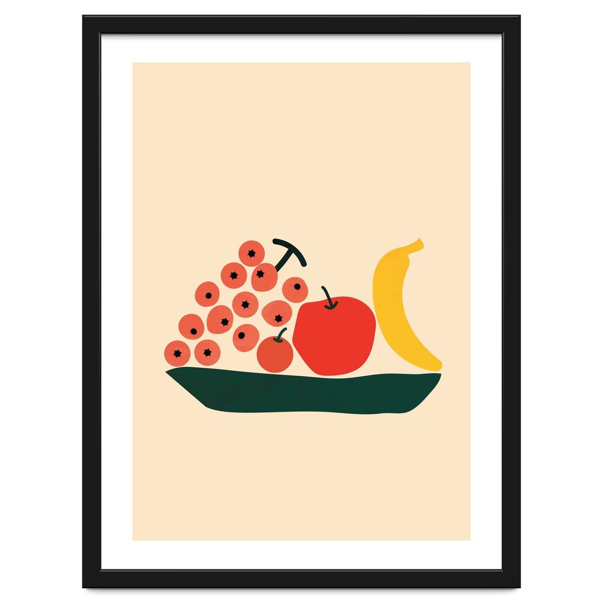 Abstract Modern Fruit