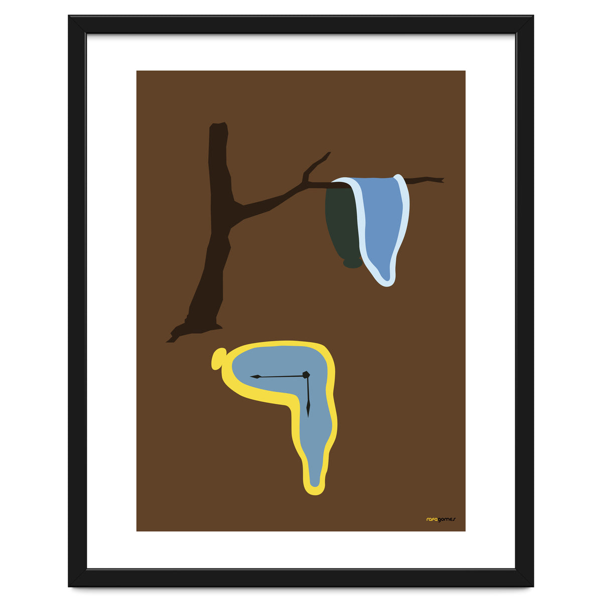 La Persistencia De La Memoria Minimalist