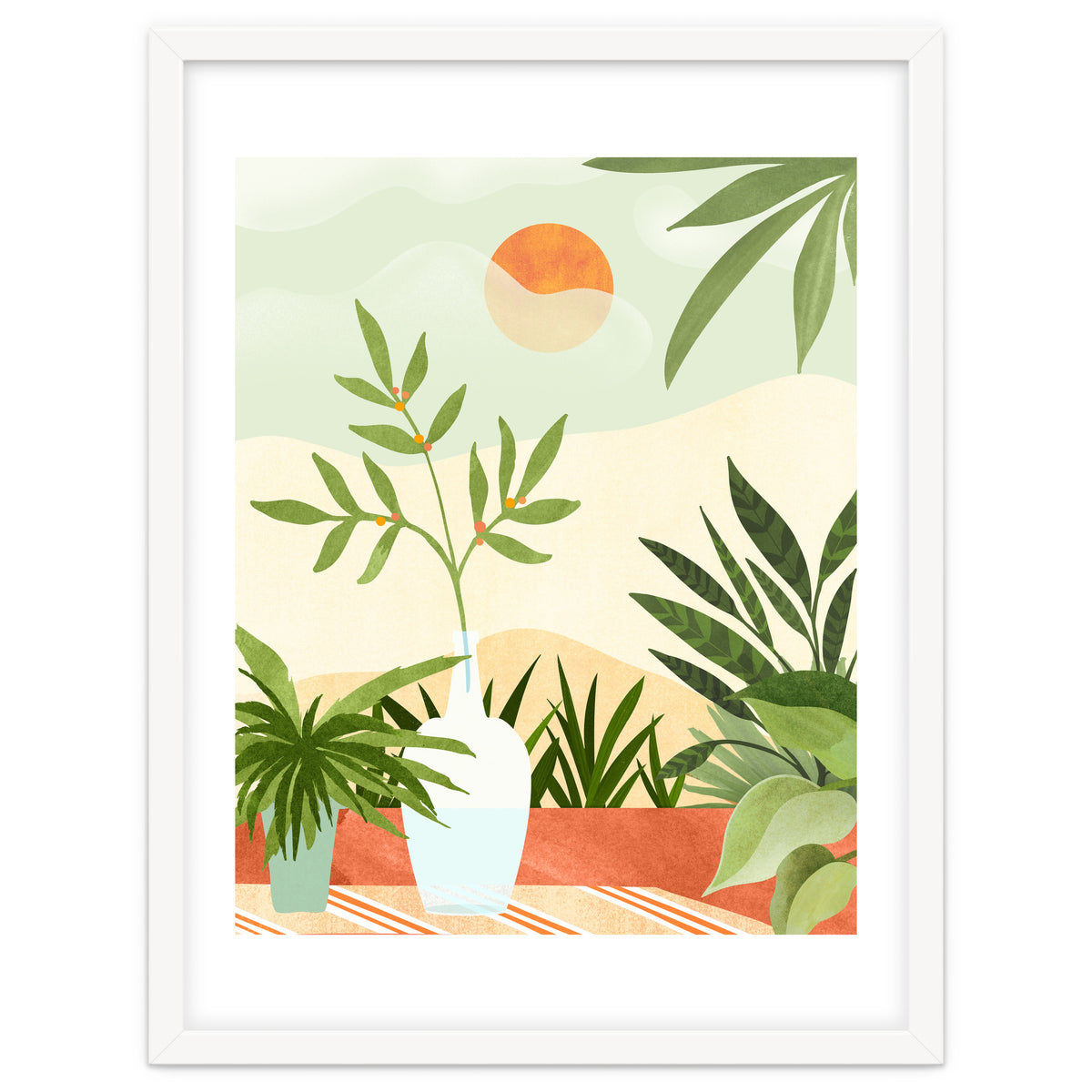 Bohemian Terrace Landscape