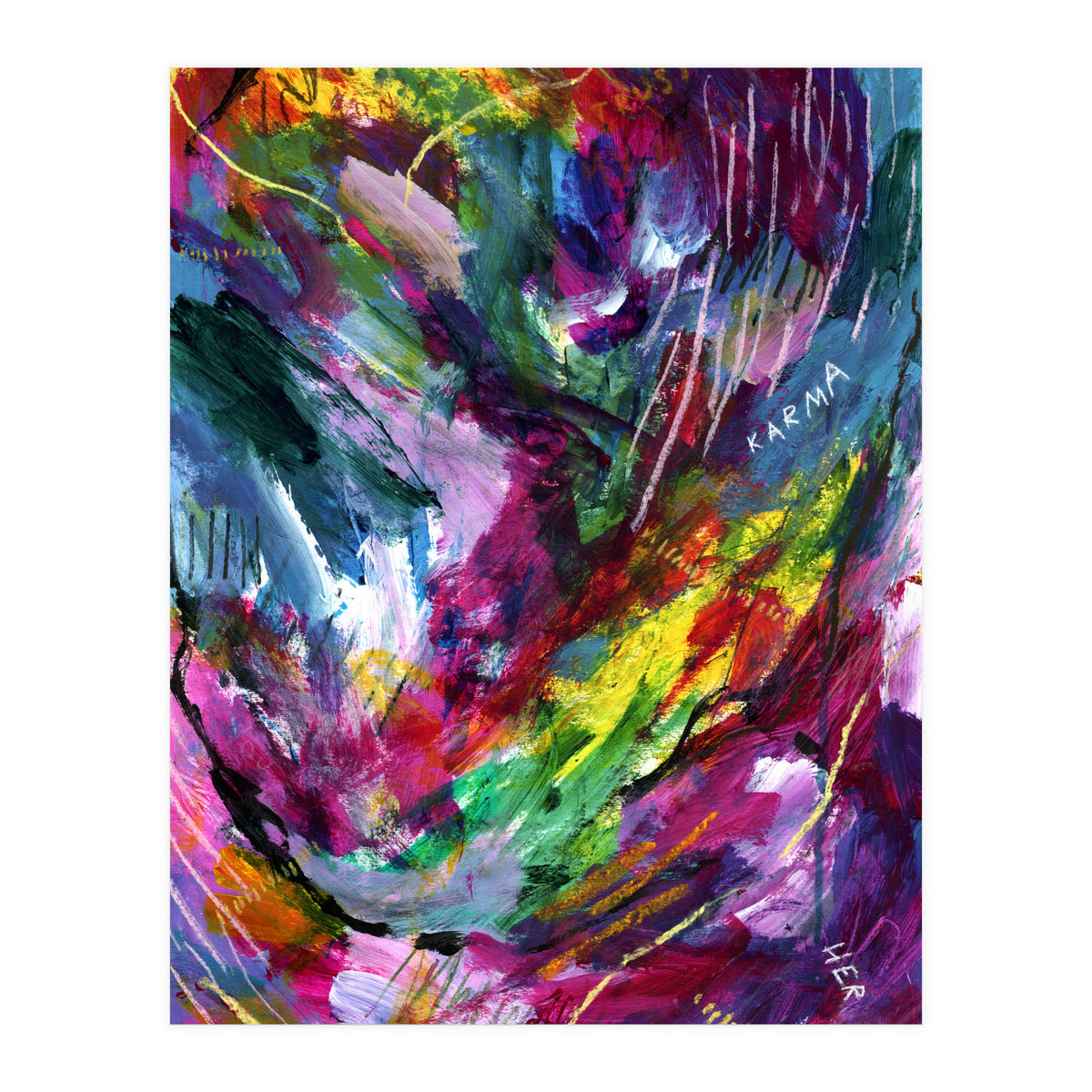 Voices In My Head 2 (Print Only)