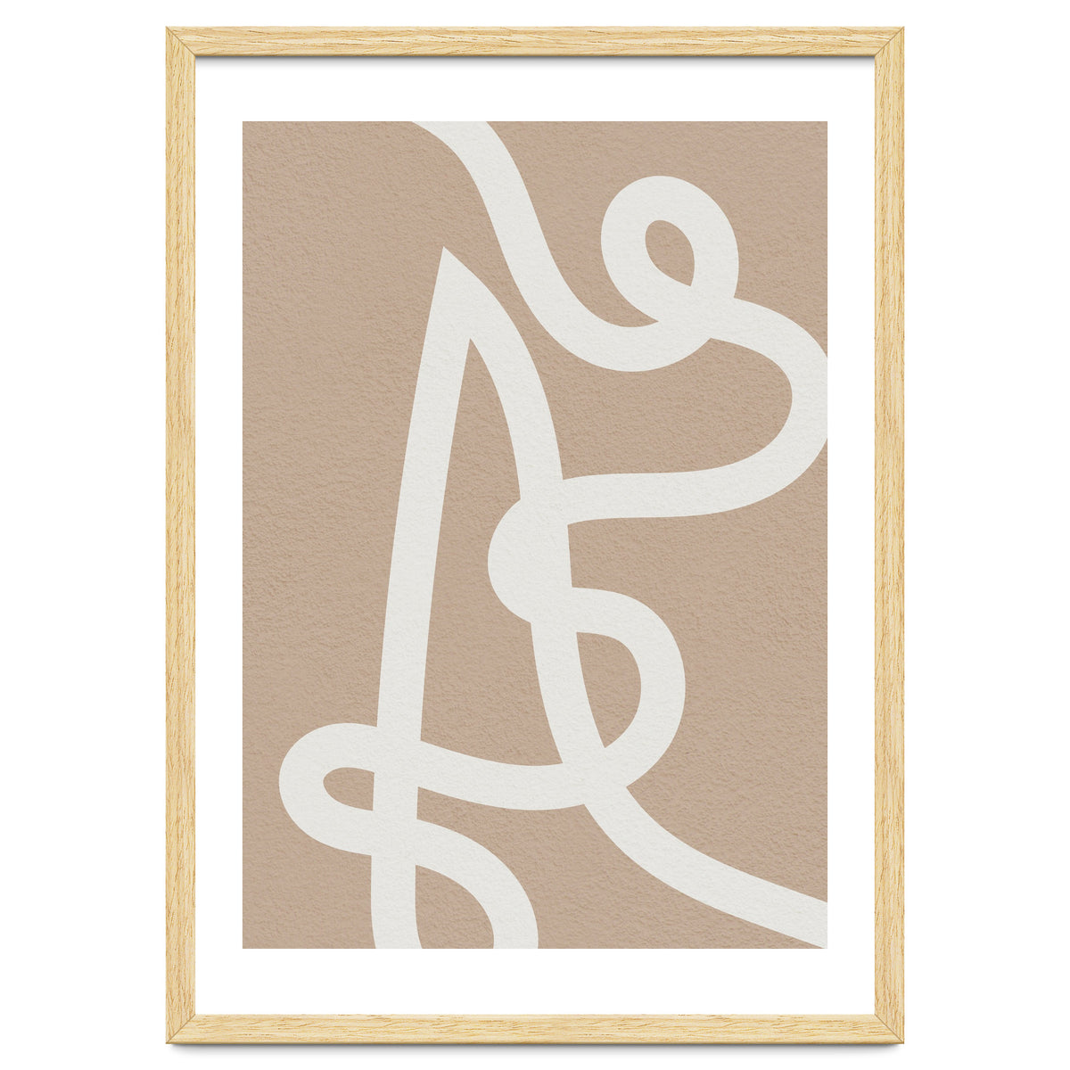 Abstract Minimal Line Art