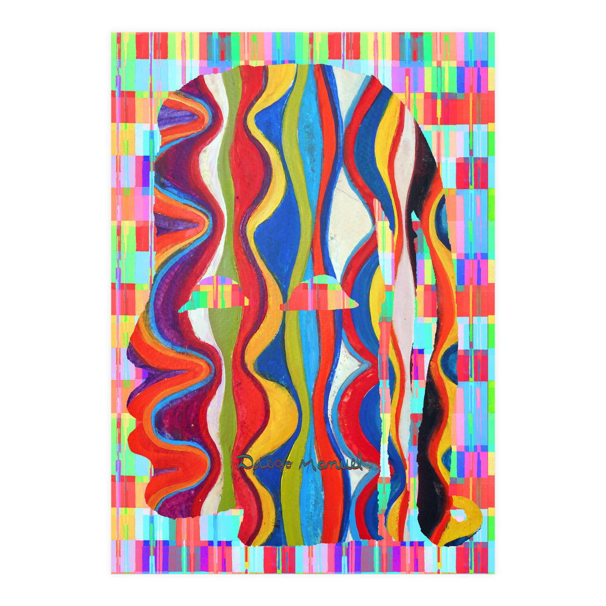Abstracto Pop Nuevo B Nuevo 12 (Print Only)