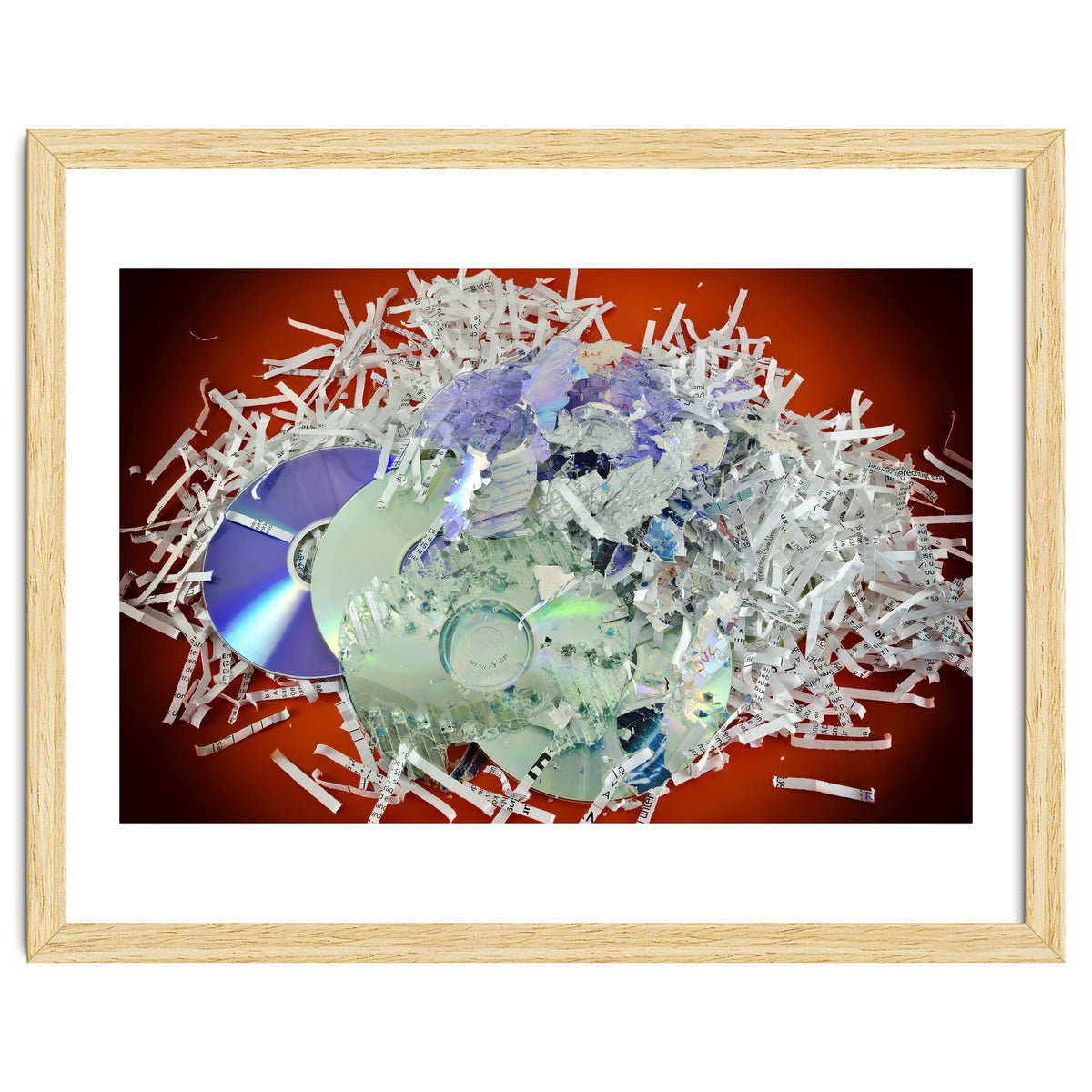 Destroyed information