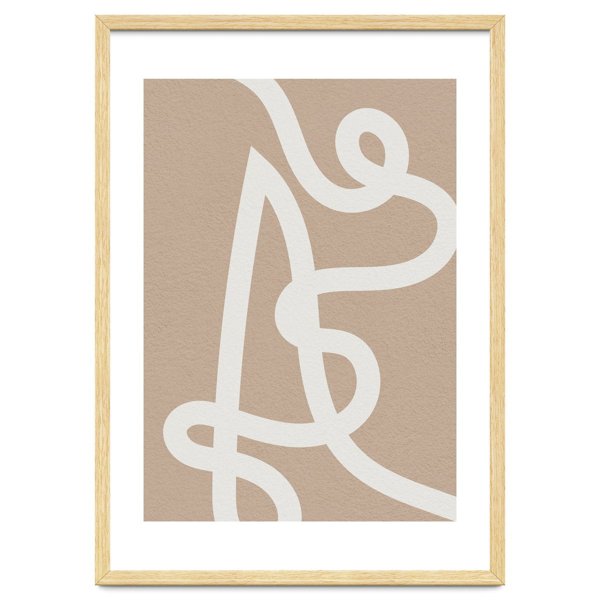 Abstract Minimal Line Art