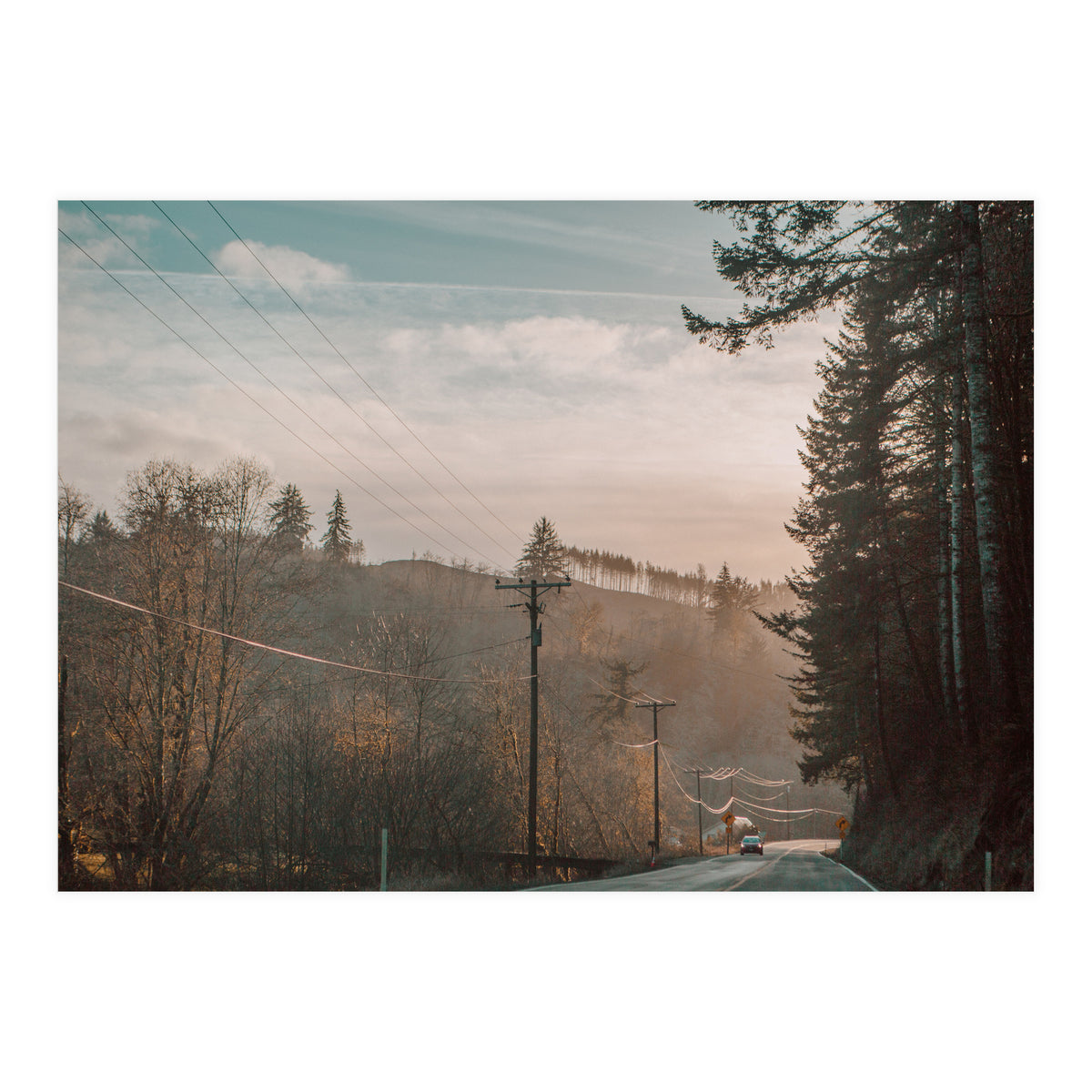Road in Oregon (Print Only)