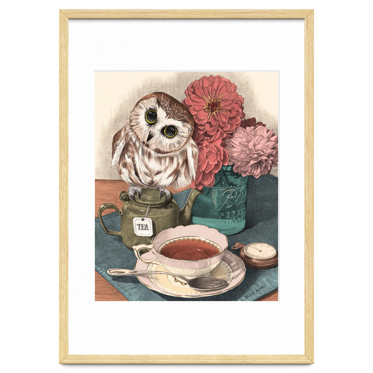 Sweet Little Tea Owl