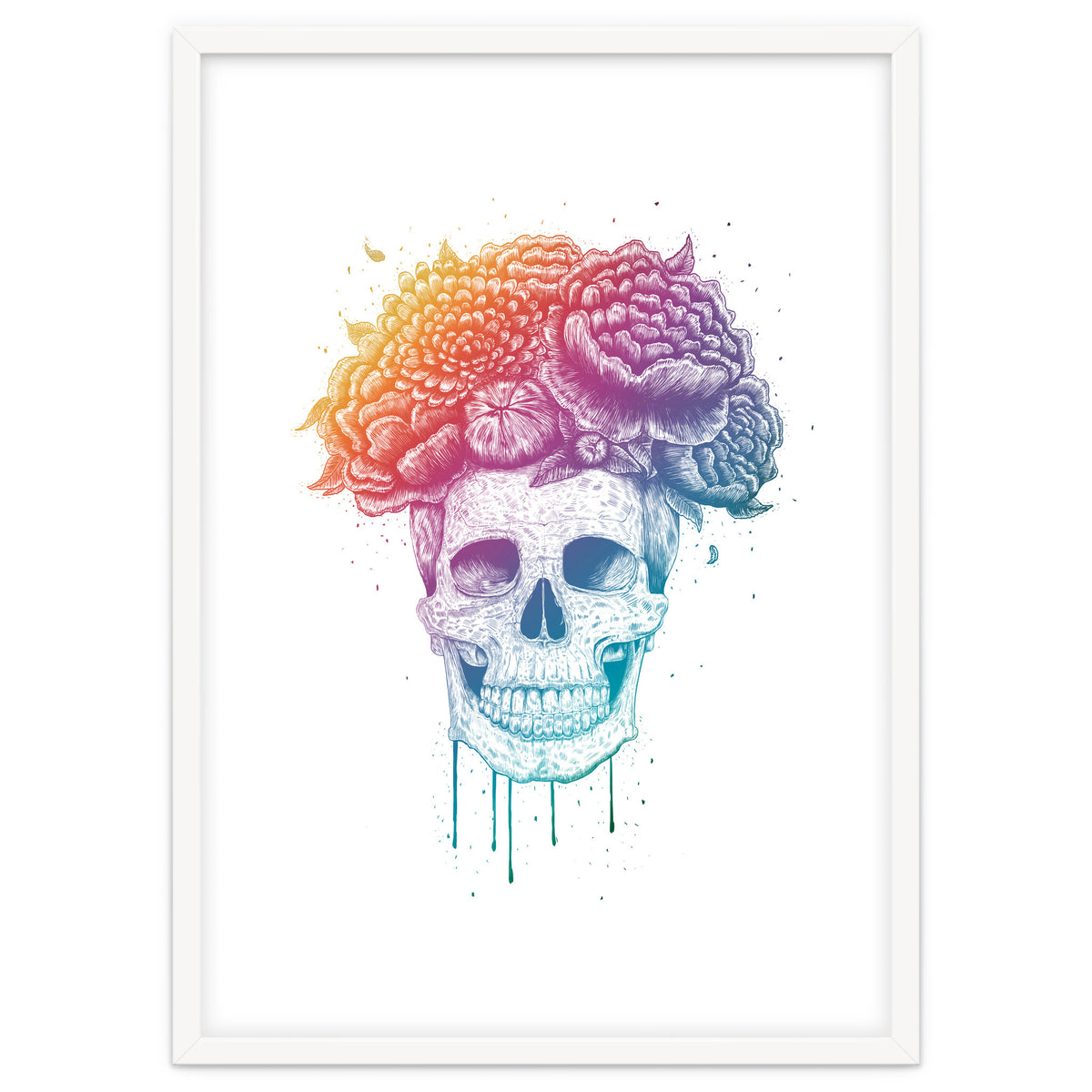 Colorful Skull