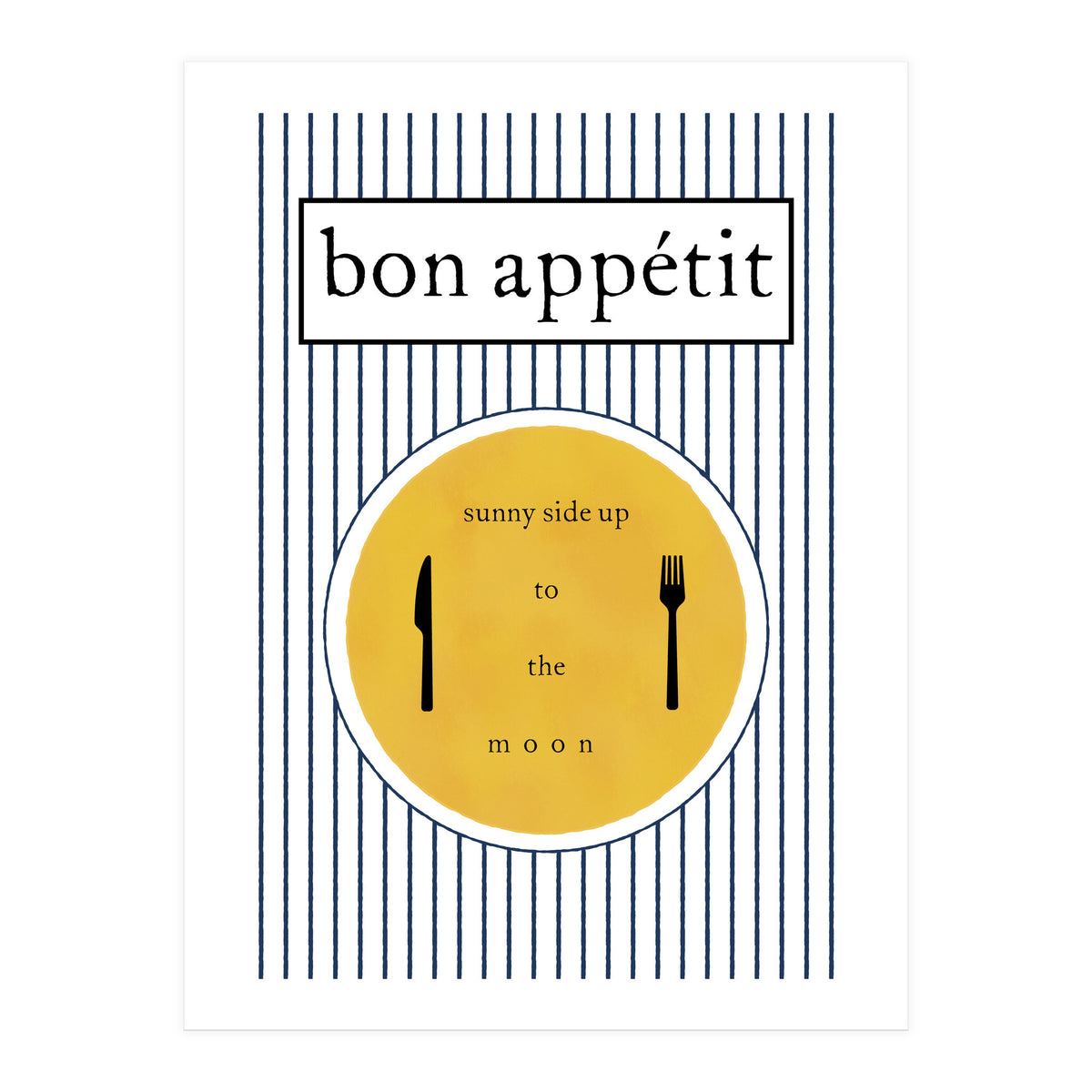 bon appétit   (Print Only)