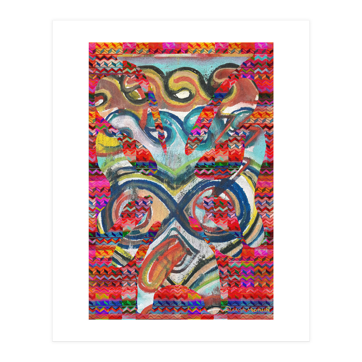 Pop Abstract 2023 Tapiz 22 (Print Only)