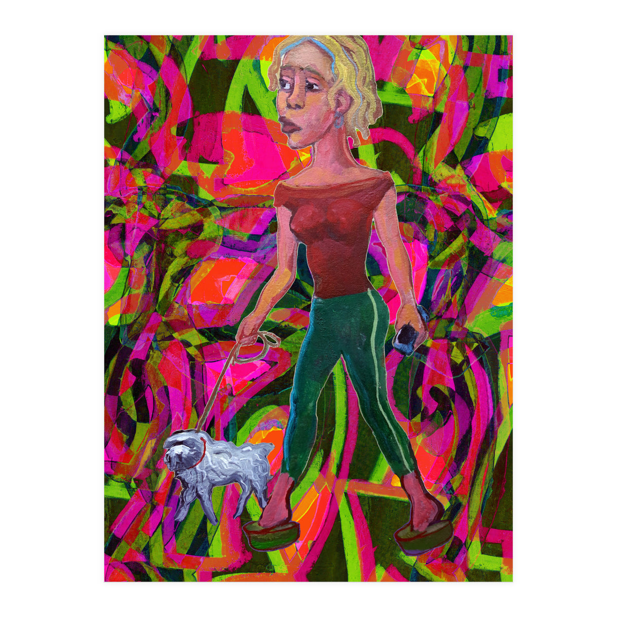 La Chica De Al Lado B (Print Only)