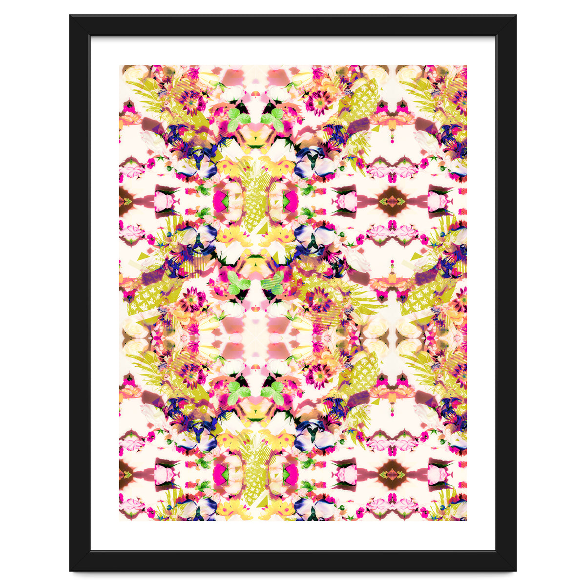 Painting mosaic - Abstract nature