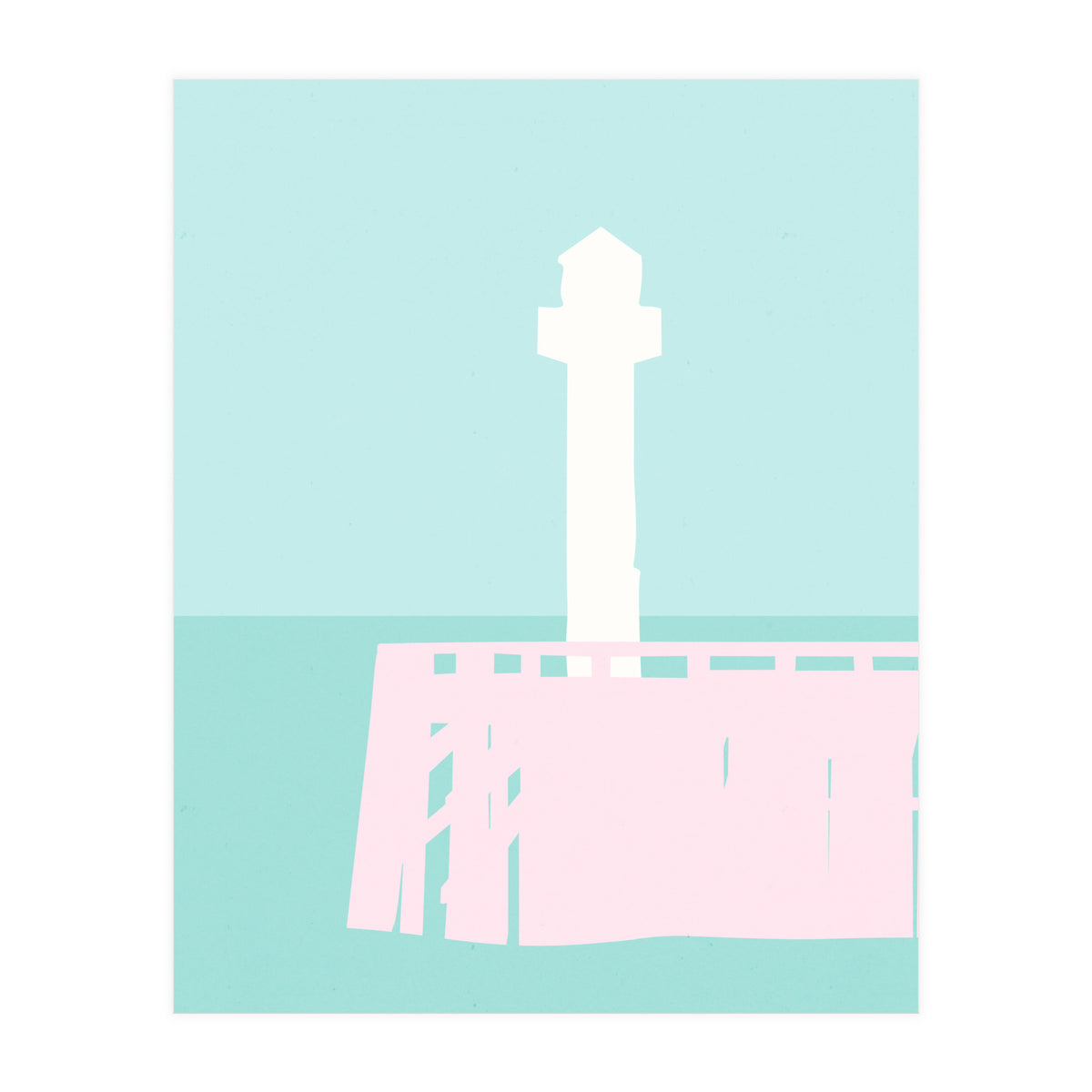 Minimal Pier - Turquoise Coast (Print Only)