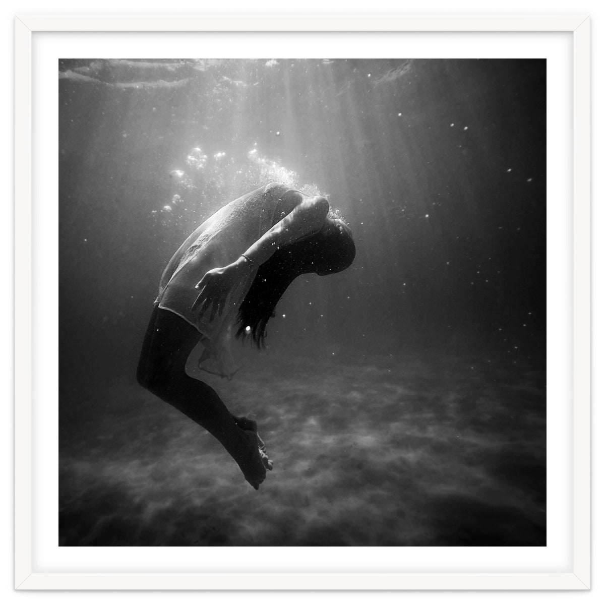 Woman Inside The Water