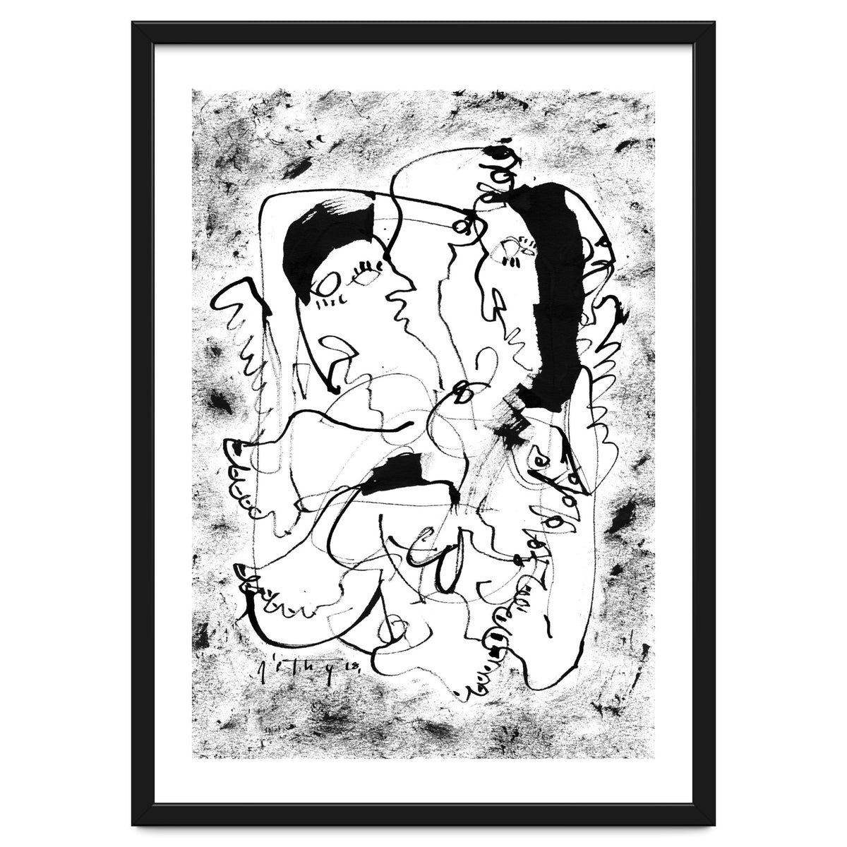 Dancing Forever - b&w