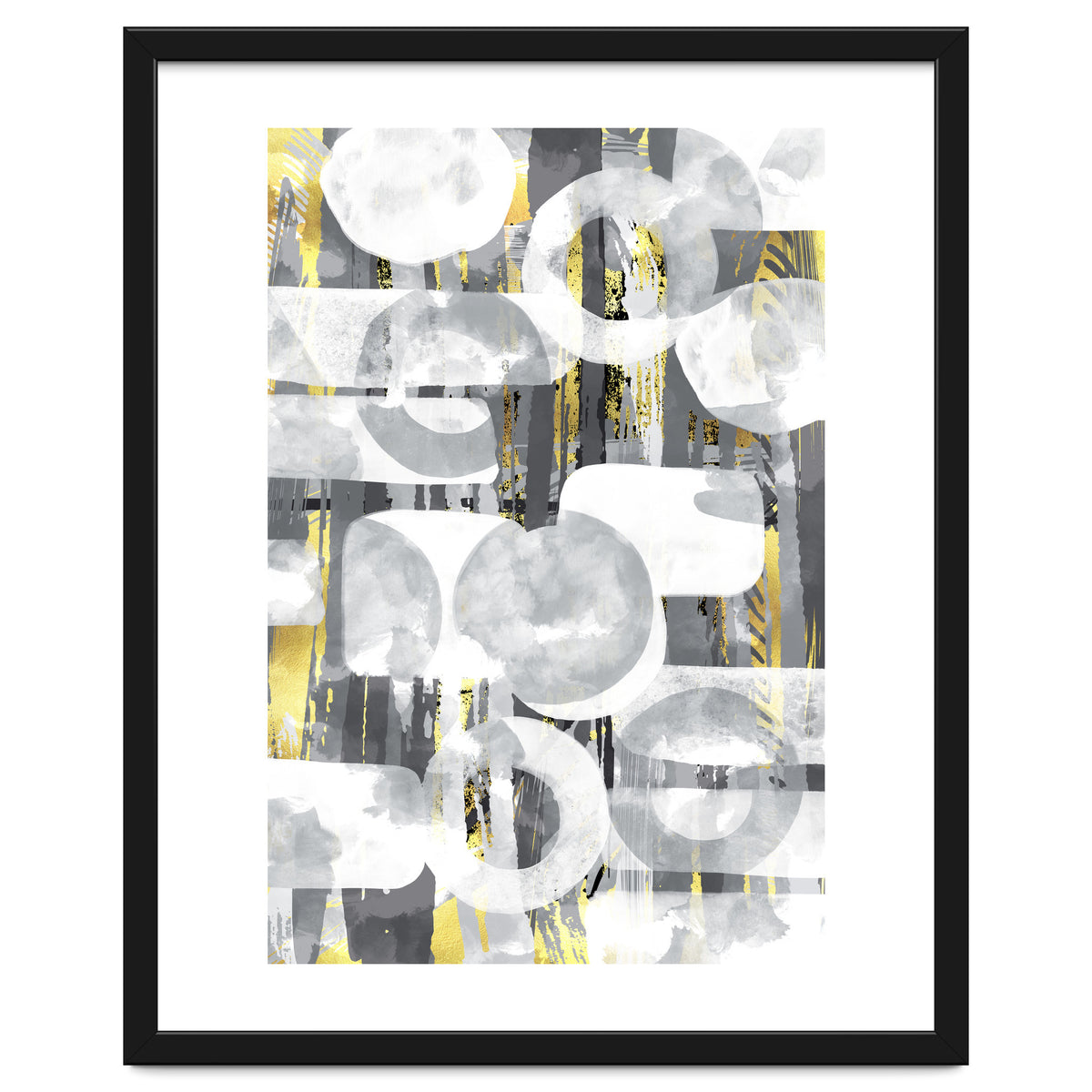 Abstract Painting No. 58 | Play with shapes and colors