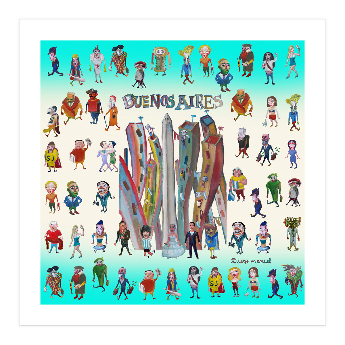 Gente De Buenos Aires 2 (Print Only)