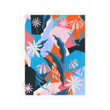 Blue, orange and pink (Print Only) thumbnail