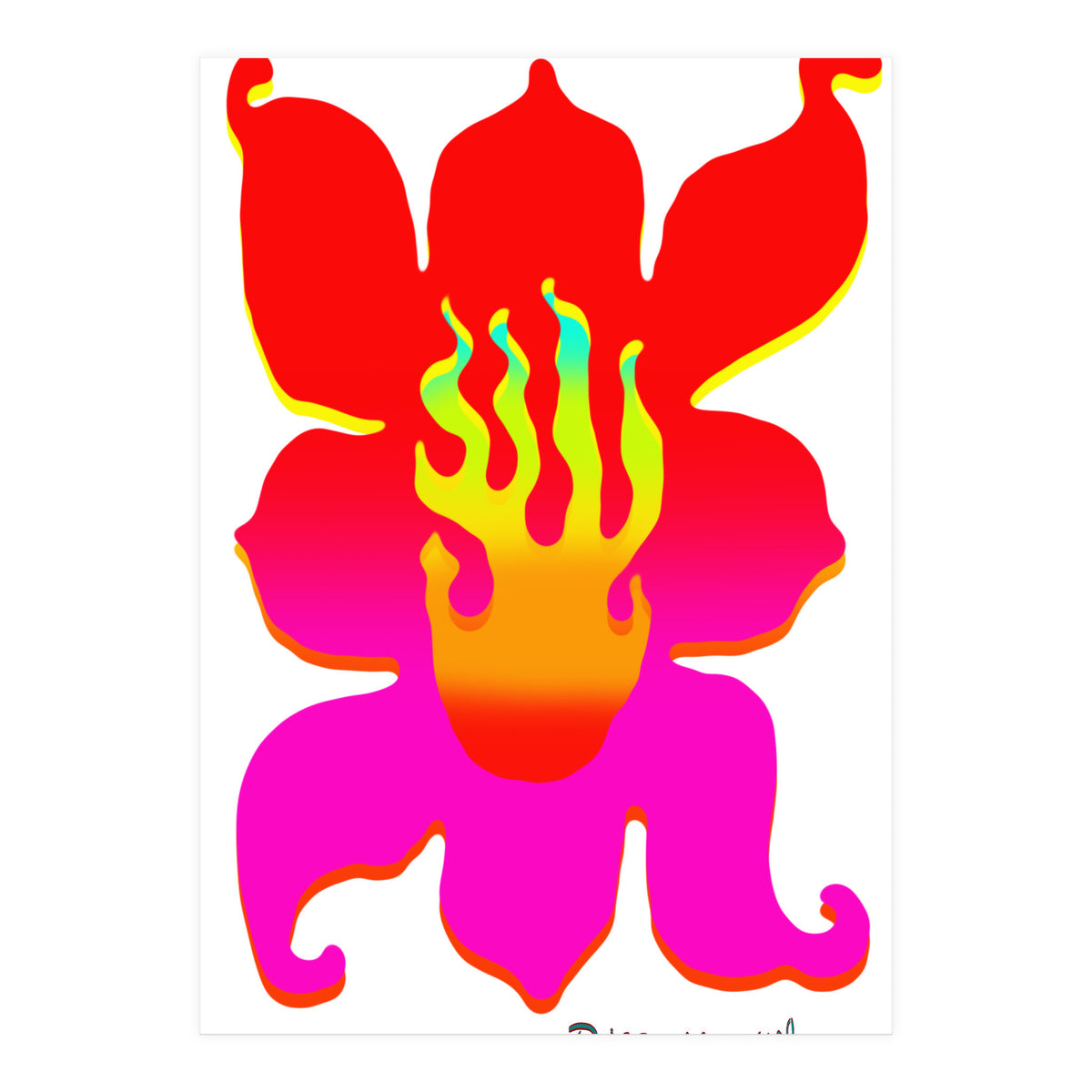 Fuego 112 Copia (Print Only)