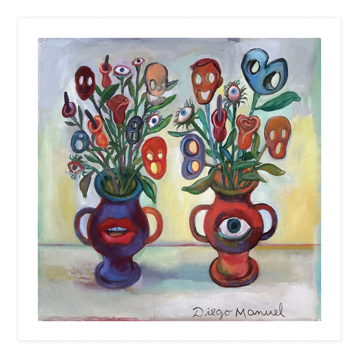 Dos Floreros (Print Only)