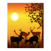 Deer Card (Print Only)