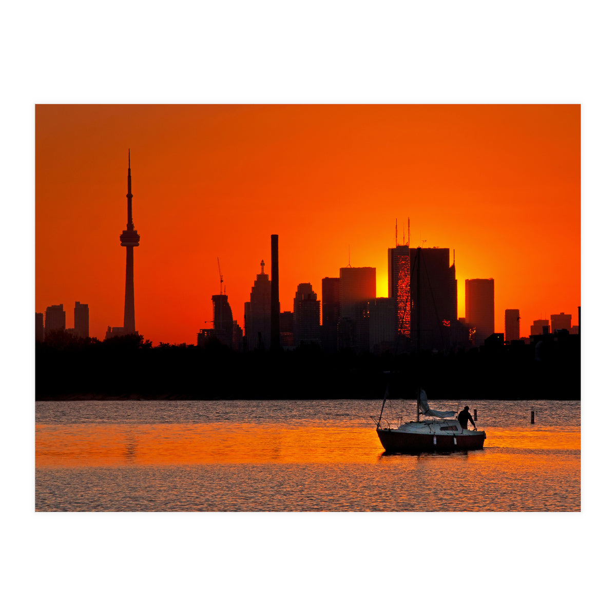 Sunset Sail (Print Only)