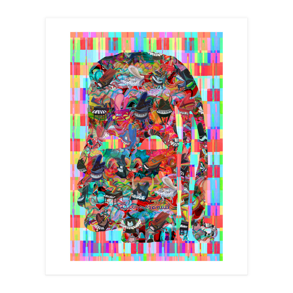 Abstracto Pop Nuevo B Nuevo 3 (Print Only)