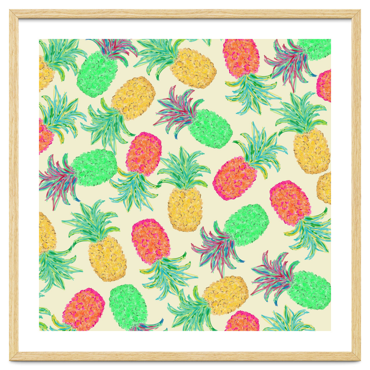 Pineapple Pandemonium Multicolo