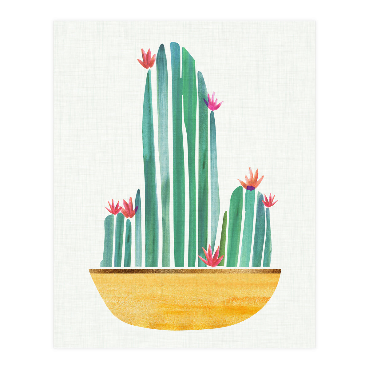 Bowl O' Cactus (Print Only)