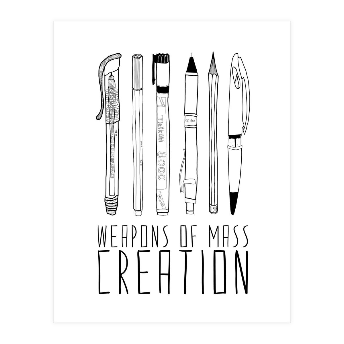 Weapons Of Mass Creation (Print Only)