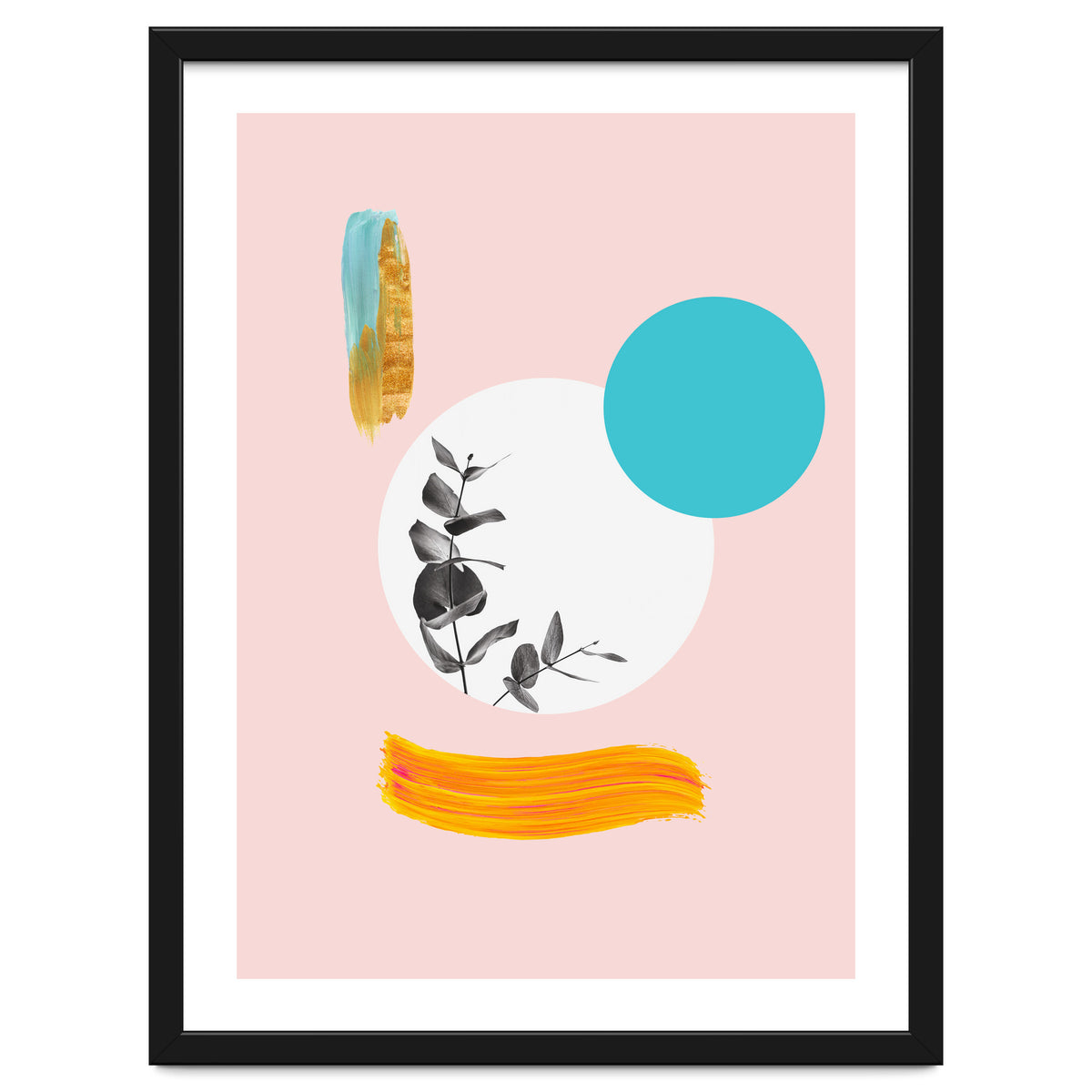 Modern Abstract Leaves