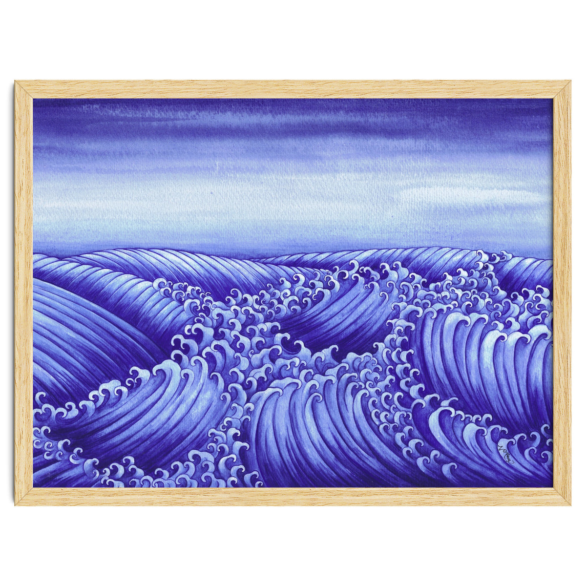 Turbulent Water Triptych part 2