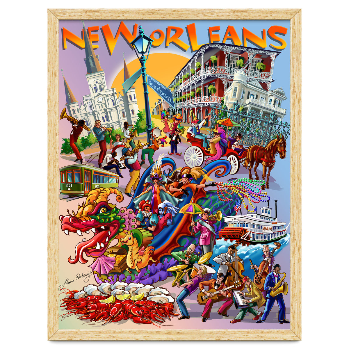 New Orleans Illustration