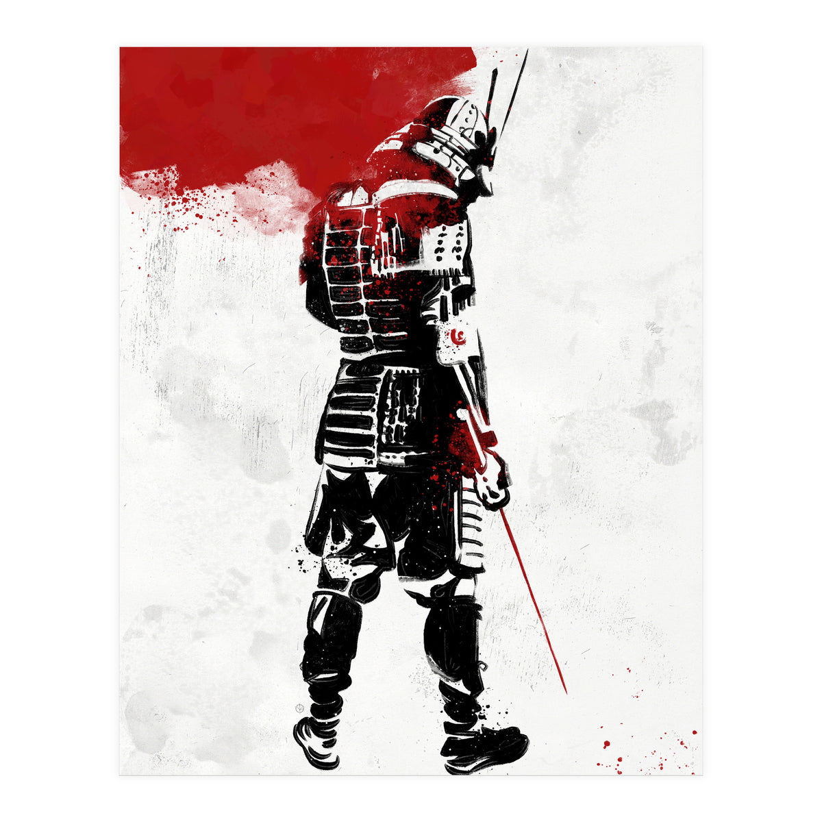 Samurai Warrior (Print Only)