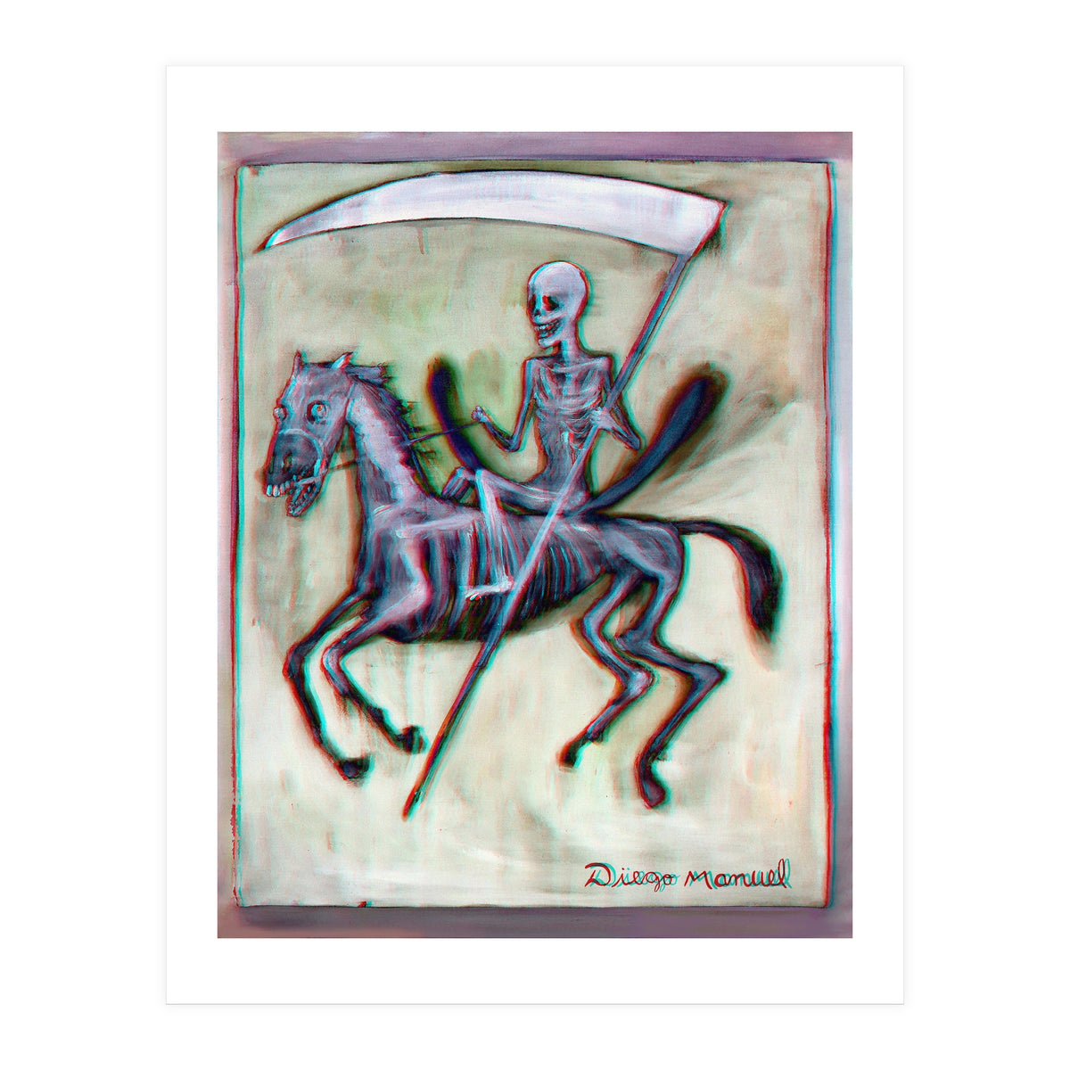 La Muerte 2 3d 2 (Print Only)