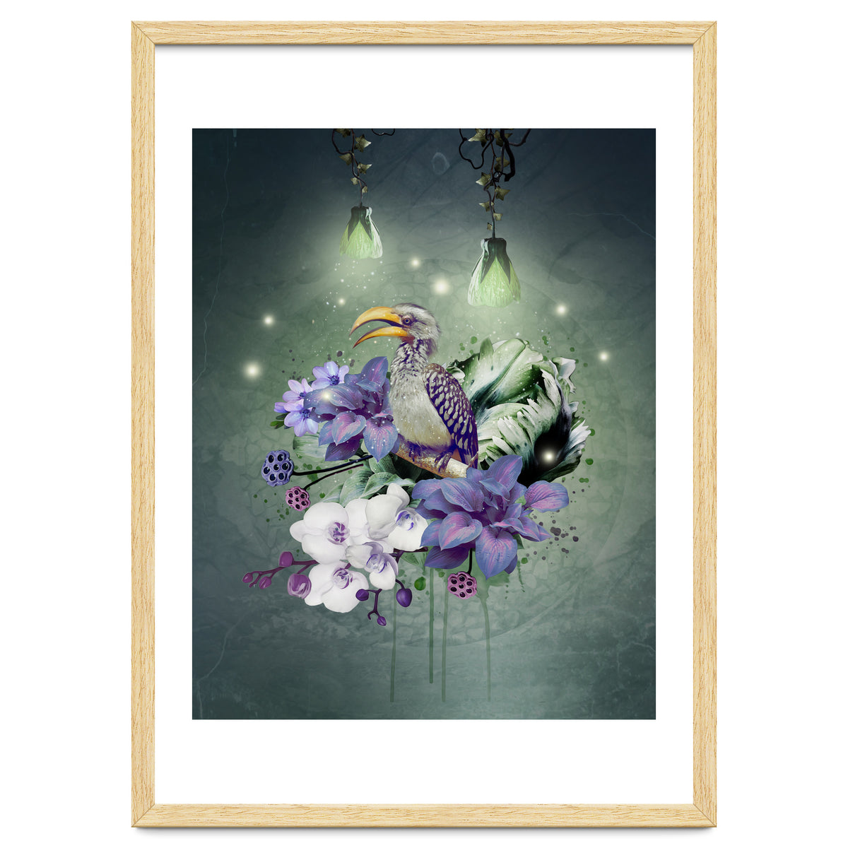 Floral Magic Hornbill