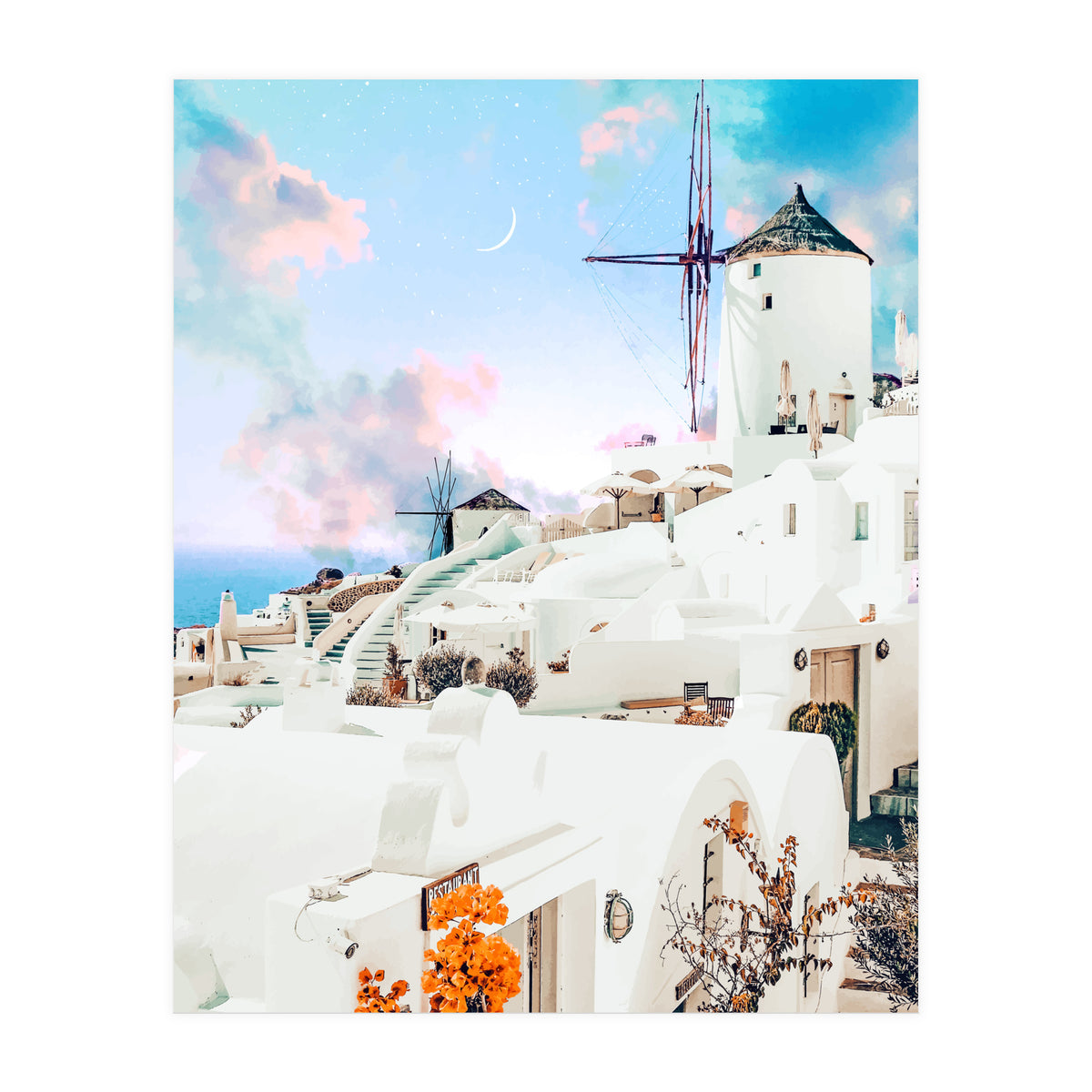 Greek Moon (Print Only)