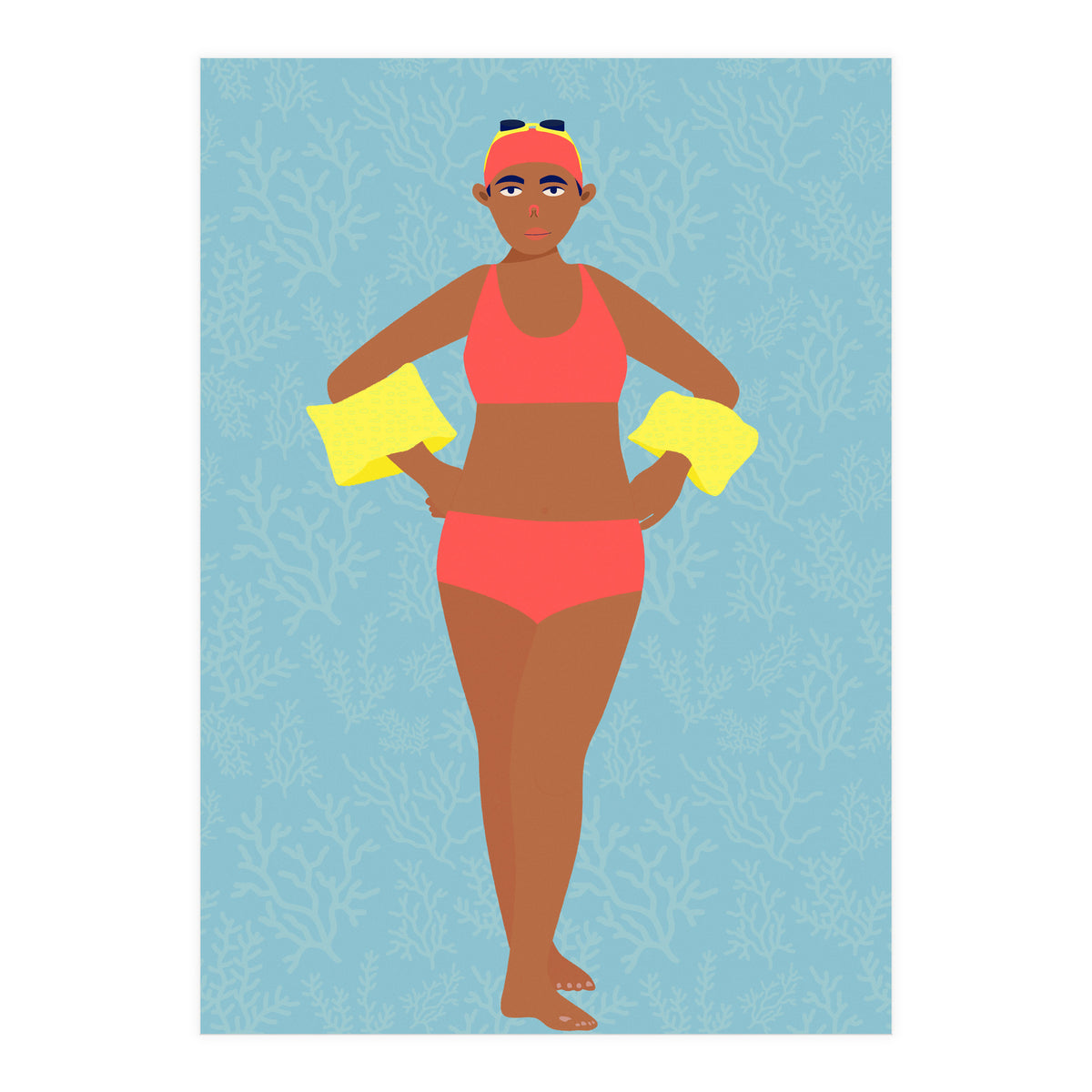 Nadadora (Print Only)