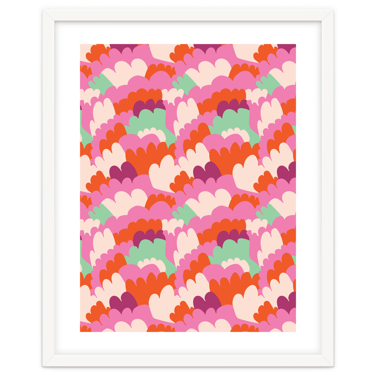 Cute Rainbow Abstract Pattern