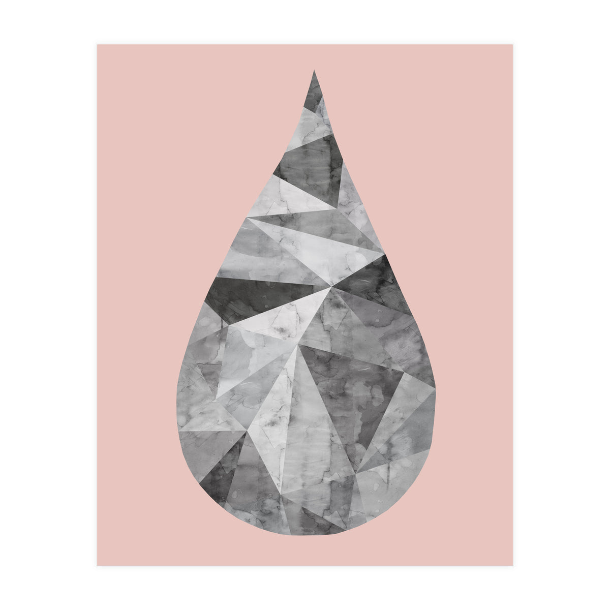 Geometric Rock V (Print Only)