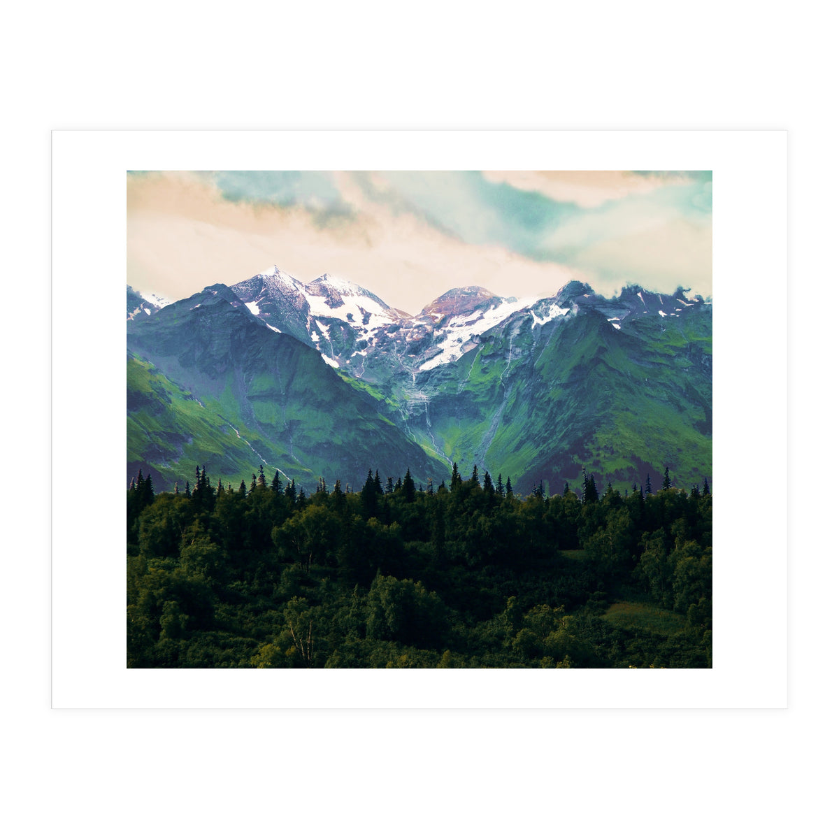 Escaping from woodland heights I (Print Only)