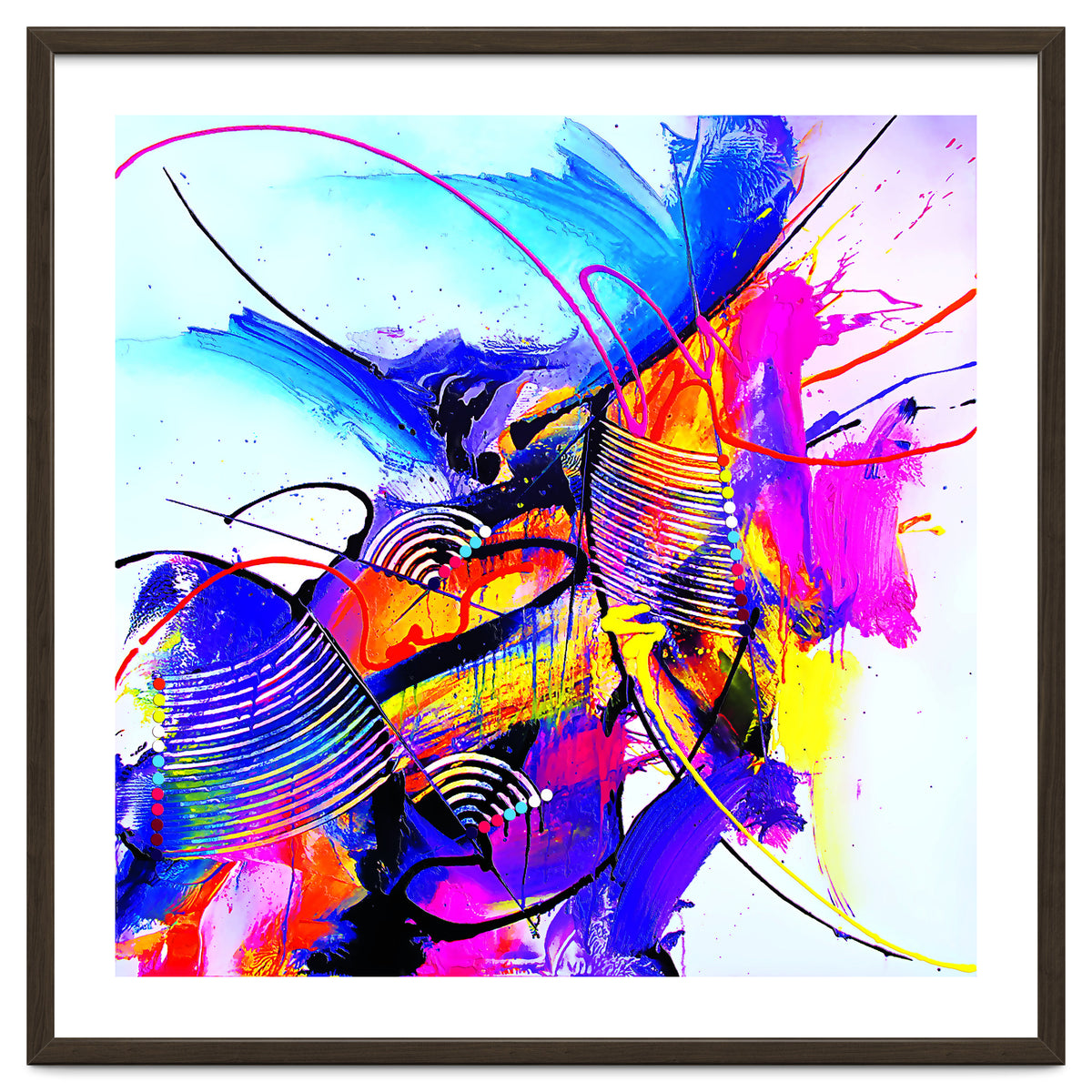 Abstract Art Britto - Qb293