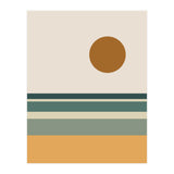 Ocean - Mid Century Landscape (Print Only) thumbnail