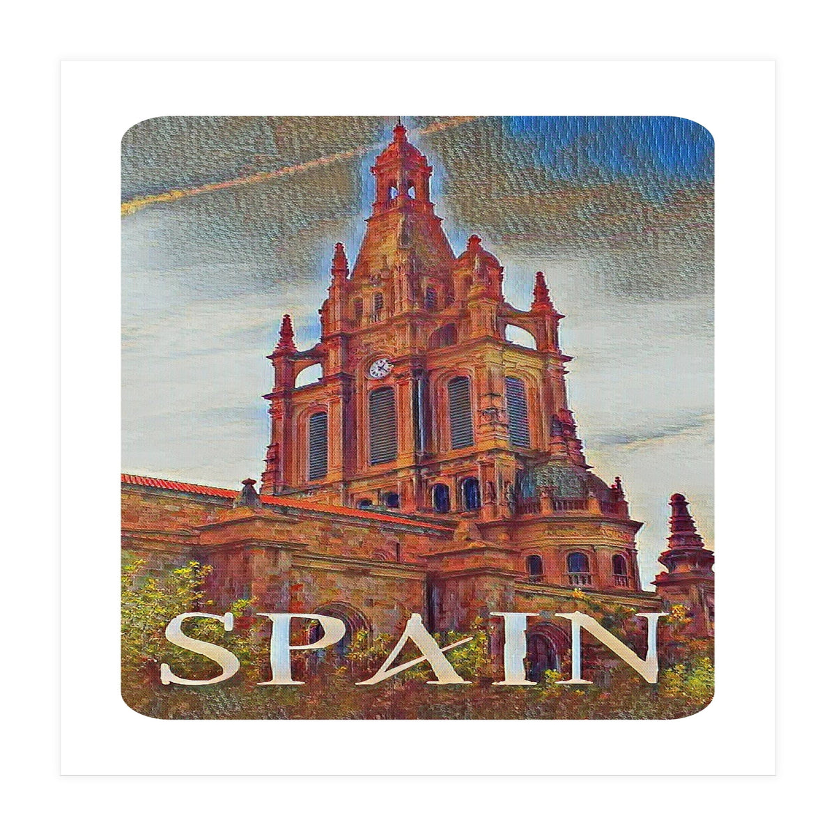 Spaniard gothic church (Print Only)
