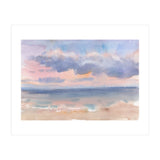 Beautiful morning At The Beach. Watercolor (Print Only) thumbnail