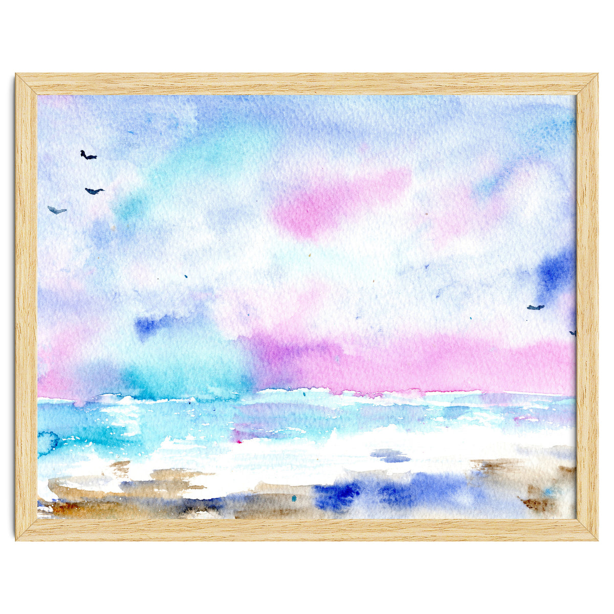 Tenderness of the sea || watercolor
