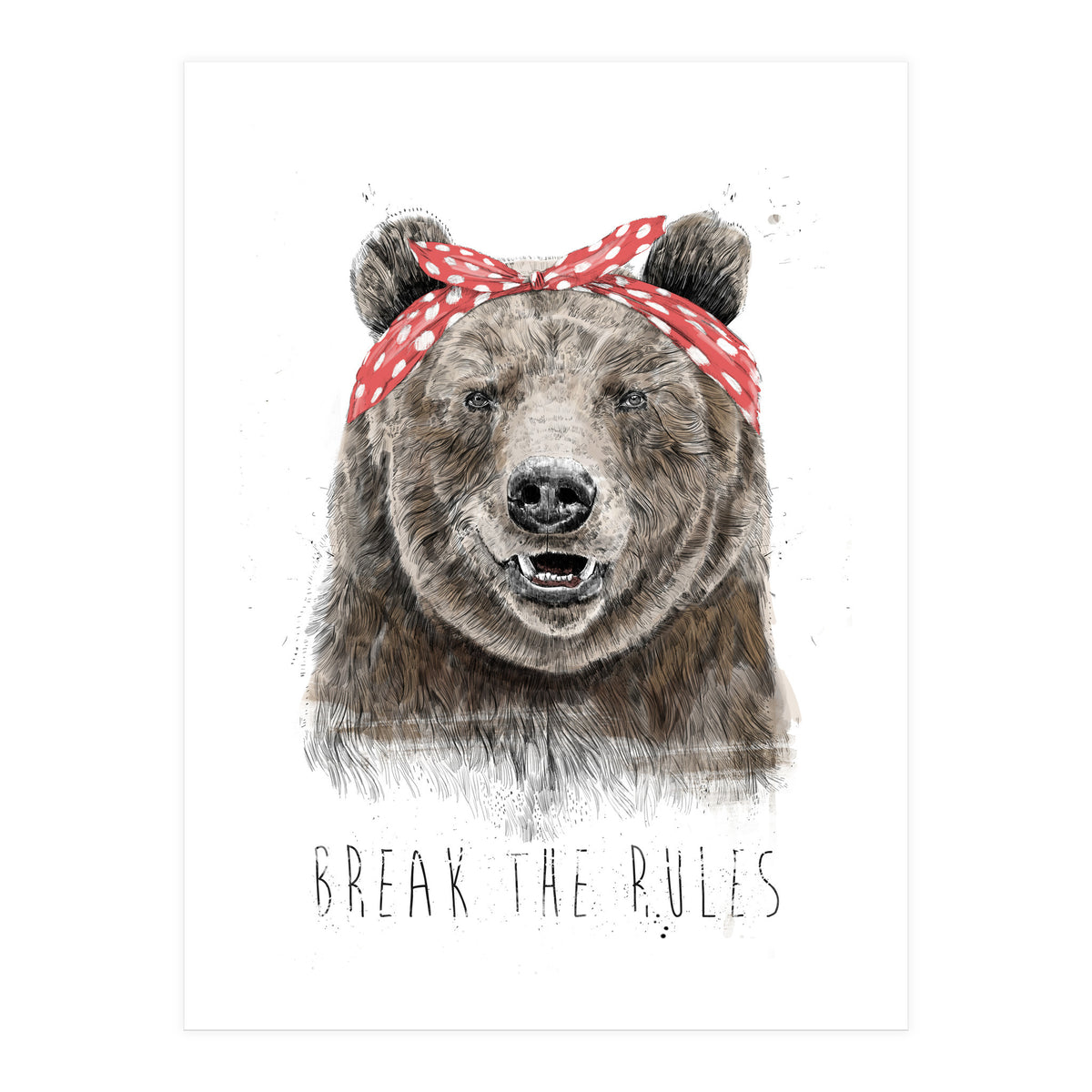 Break The Rules (color version) (Print Only)