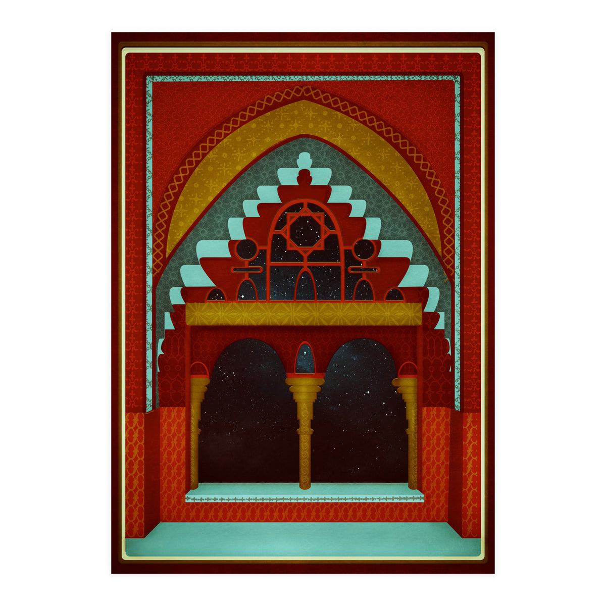 Window in the Alhambra (Print Only)